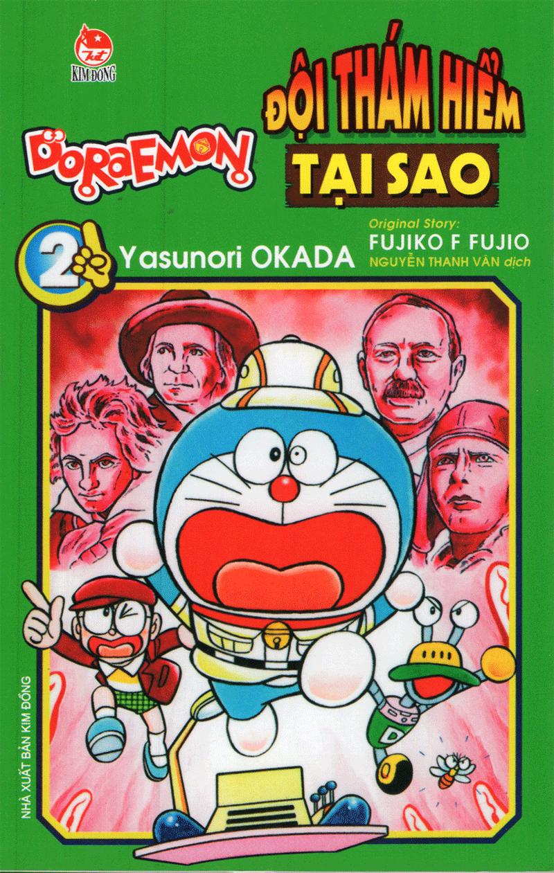 Hình ảnh Doraemon - Đội Thám Hiểm Tại Sao - Tập 2 (Tái Bản 2022)