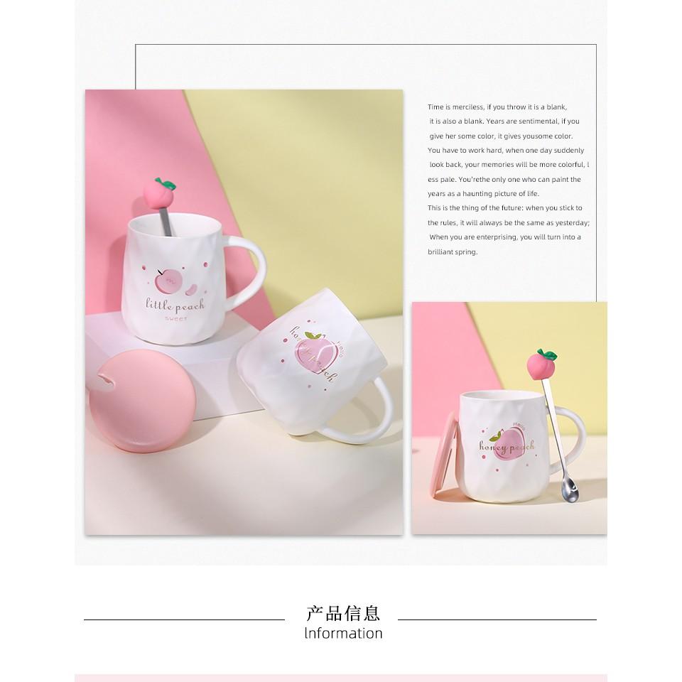 Cốc Sứ Uống Nước Thiết Kế Sáng Tạo Dễ Thương Cho Nữ