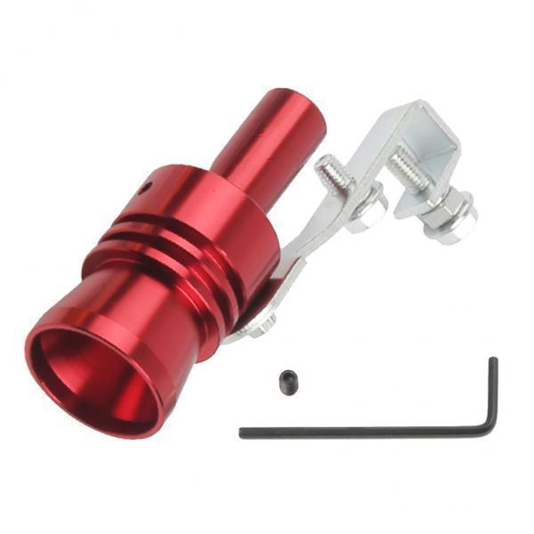 2x Universal Car Turbo Whistle Refitting Turbo Whistle Exhaust Pipe
