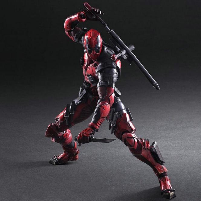 Mô hình khớp Deadpool Red chất lượng tôt 26cm