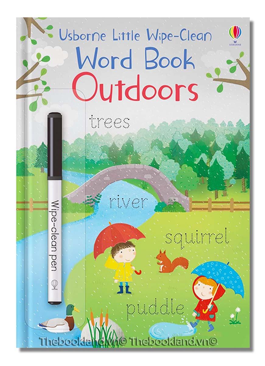 Little wipe clean word book: Outdoors