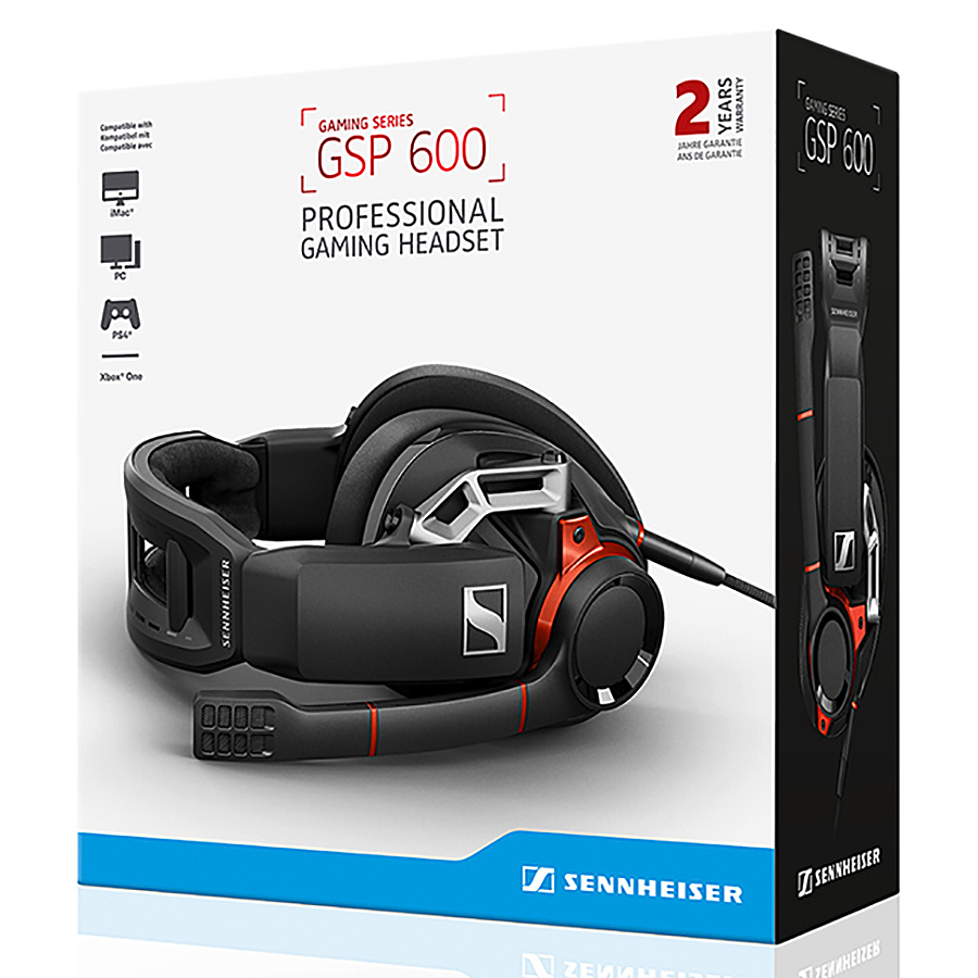 Tai Nghe Gaming Chụp Tai Sennheiser GSP 600 - Hàng Chính Hãng