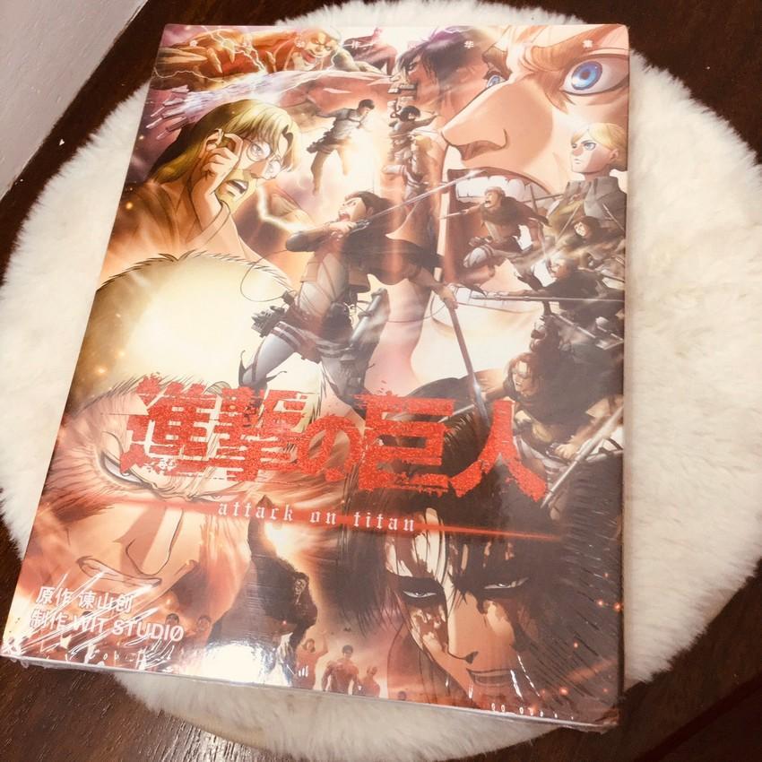 Album ảnh photobook attack on titan anime chibi quà tặng xinh xắn độc đáo