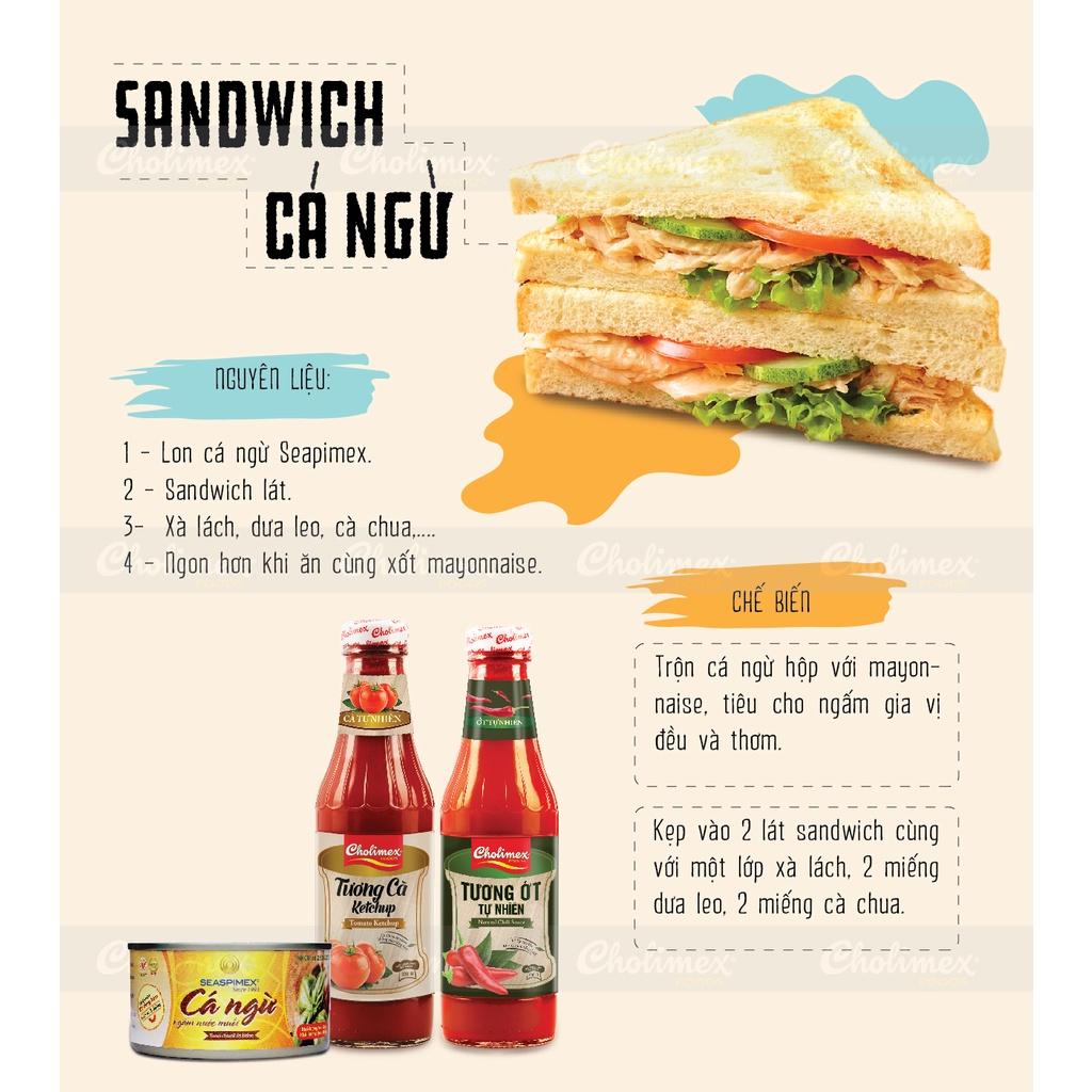 Cá ngừ ngâm muối 185g