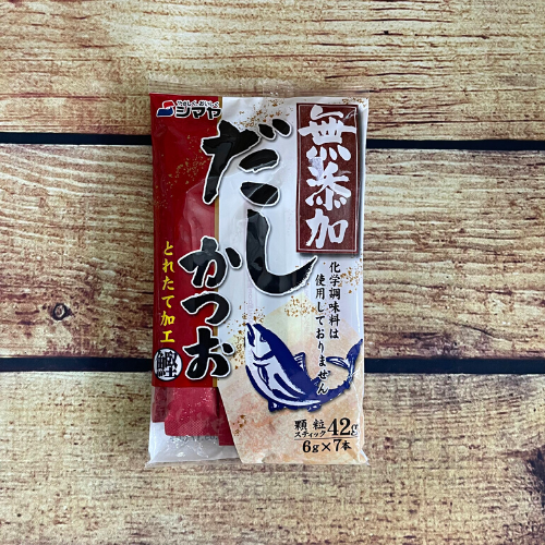 Hạt Nêm Từ Cá Ngừ Mutenka Dashi Katsuo (Shimaya) 42G | Không Bột Ngọt (7 Gói x 6g)