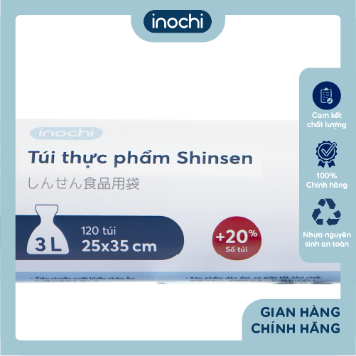Túi thực phẩm shinsen 25 x 35cm