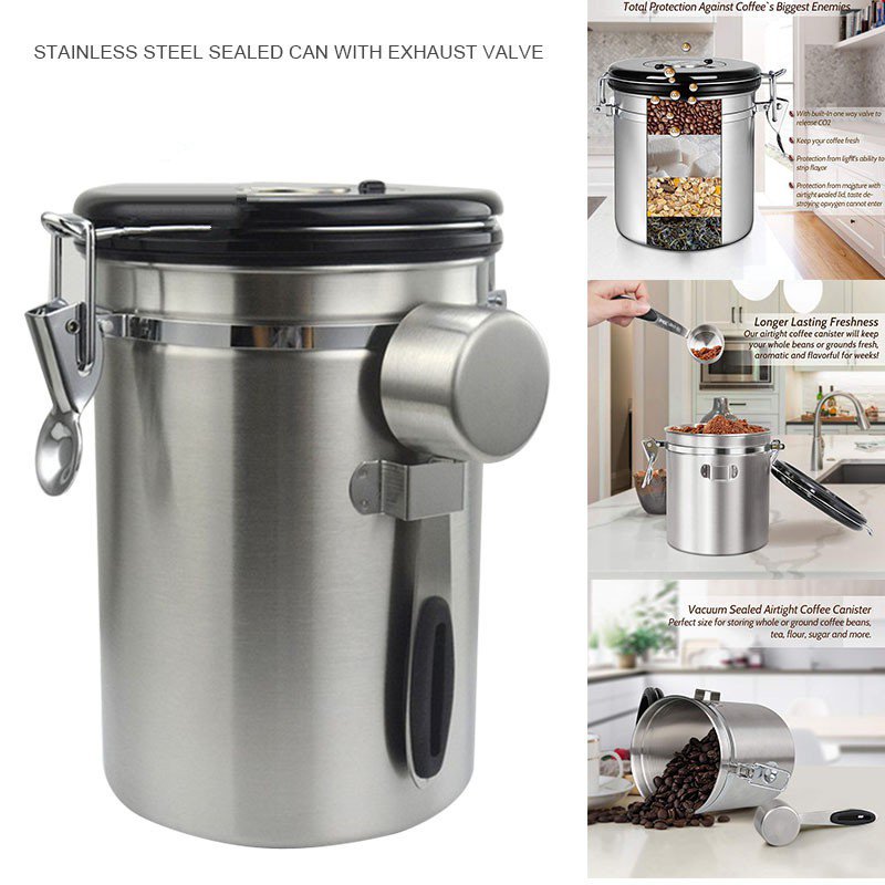 Hộp đựng cà phê Contenedor de Café 1800ml - Home and Garden