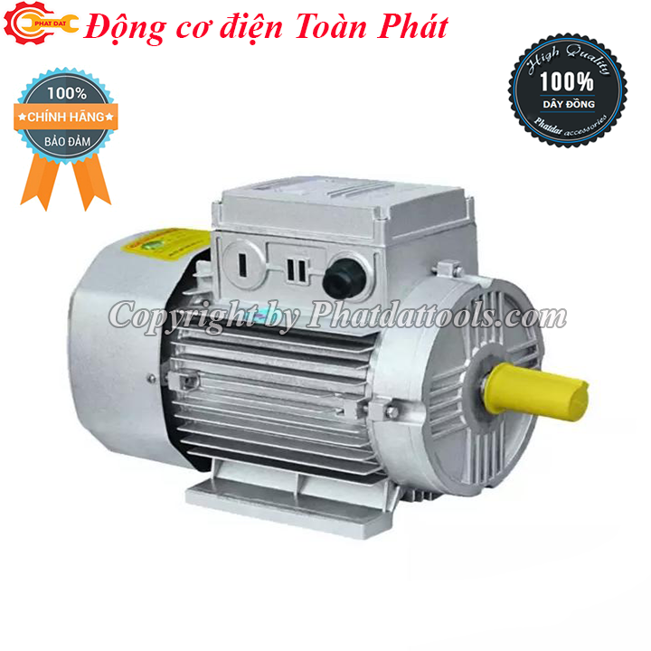 Động cơ điện 1 pha Toàn Phát tốc độ chậm 1.5 - 3 kw 1500v/phút