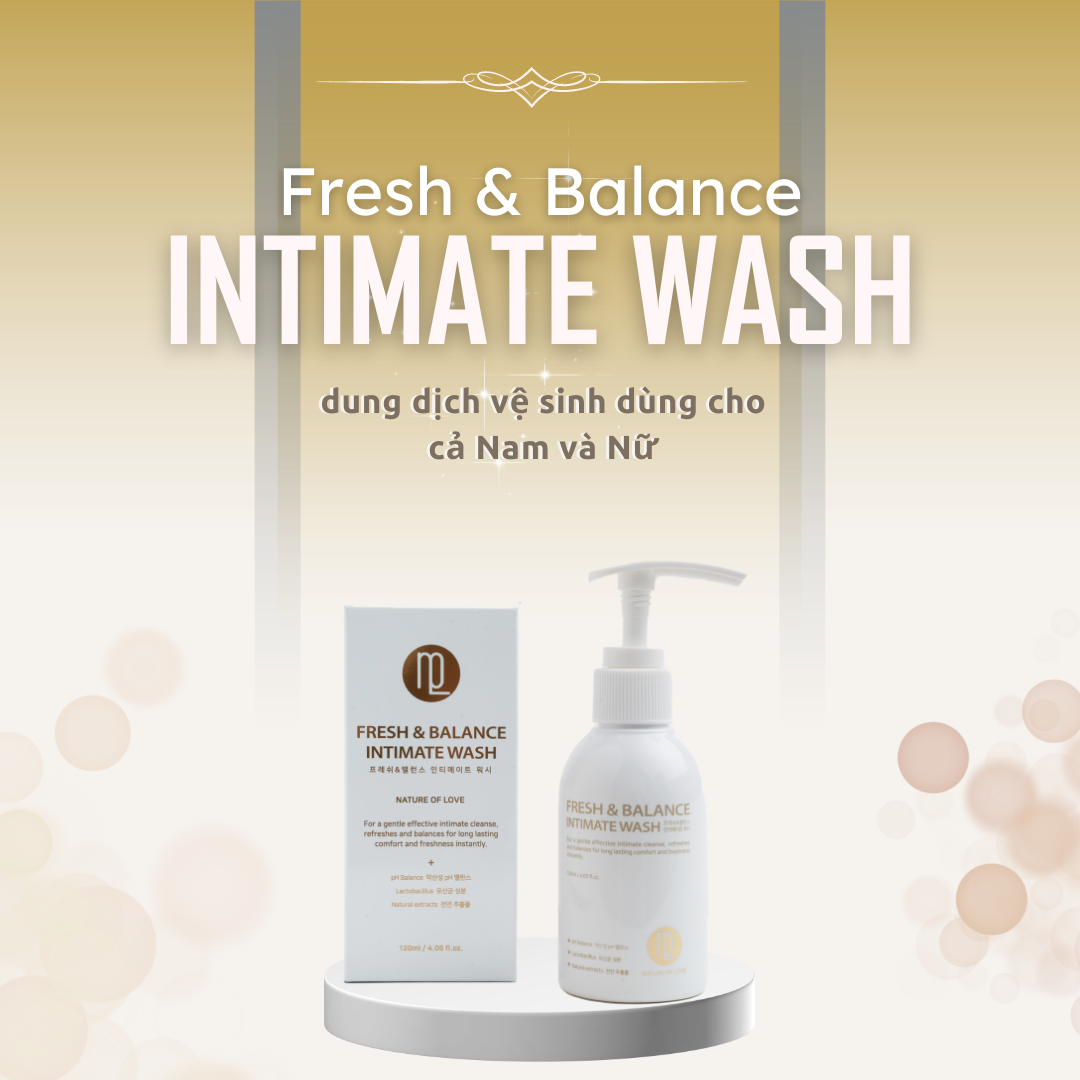 Dung dịch vệ sinh - Fresh & Balance Intimate Wash 120ml