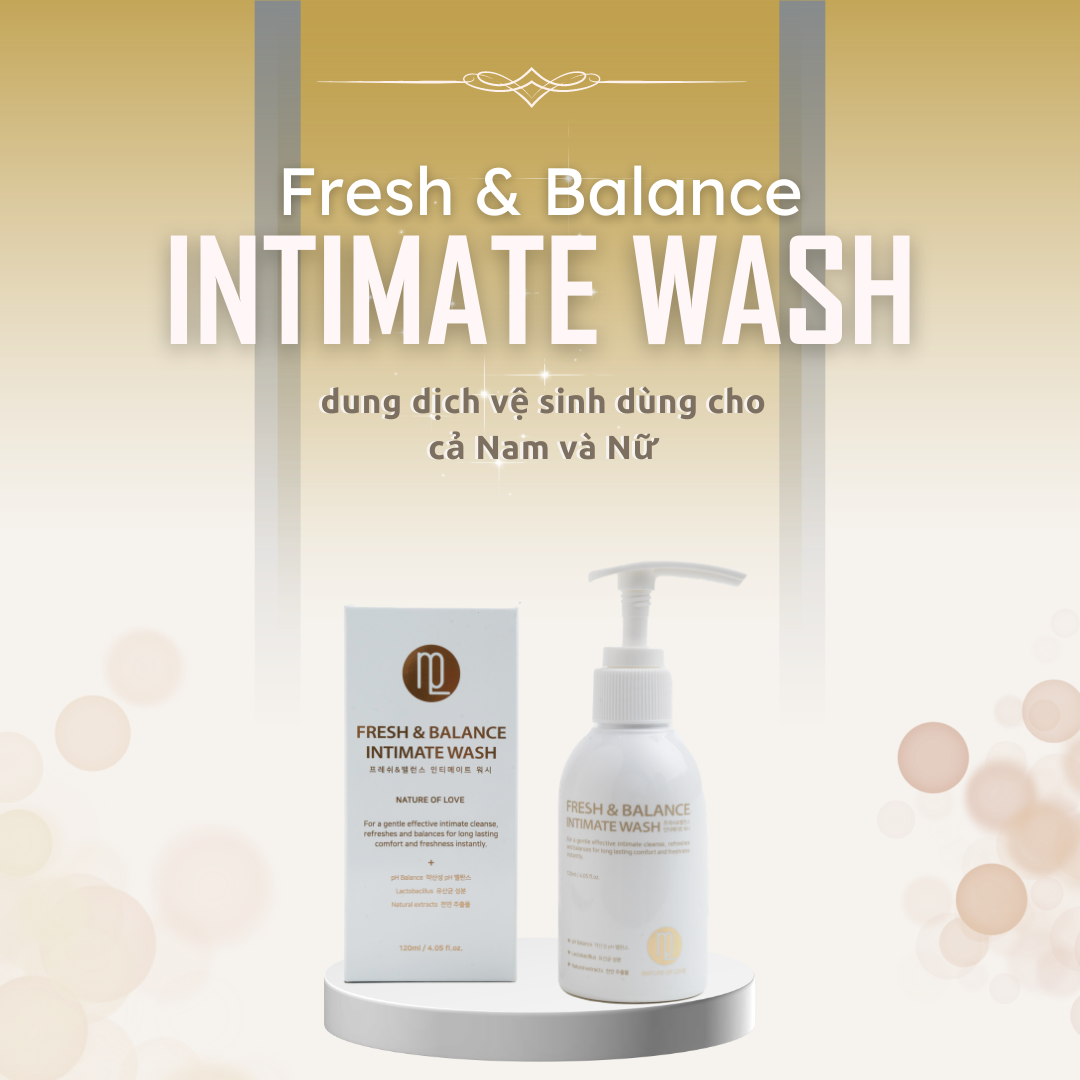 Dung dịch vệ sinh -  Fresh &amp; Balance Intimate Wash 120ml