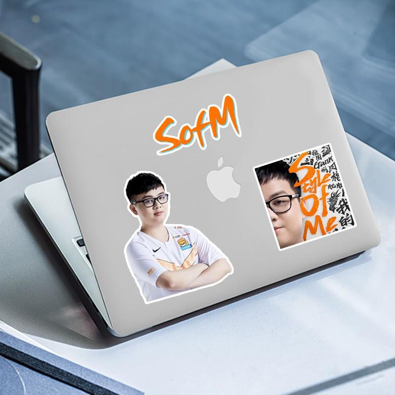 Sticker Hình Dán SOFM Dùng Trang Trí PC, Laptop, Điện Thoại, Đồ Dùng STKA413 | Chất Liệu PVC Chống Nước, Chống Bay Màu