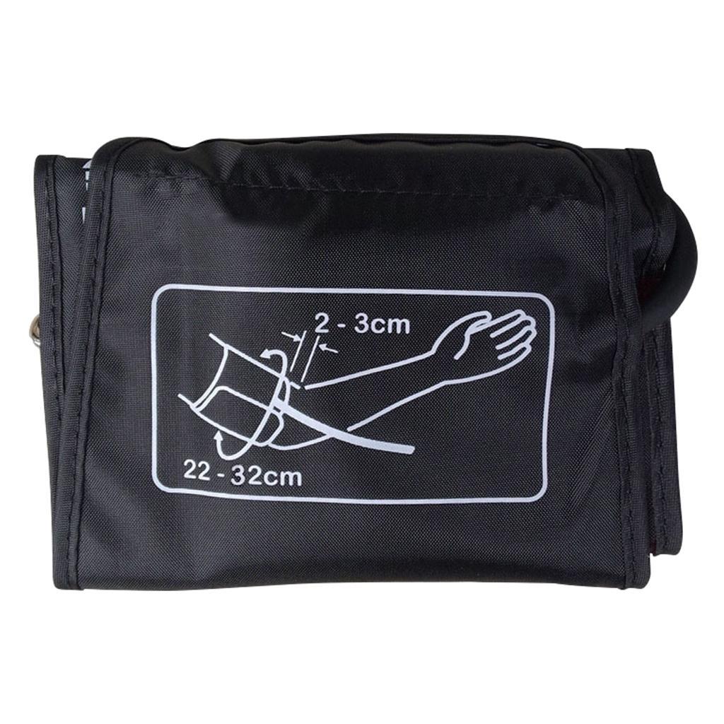 2Pcs Blood Pressure Cuff Arm Sphygmomanometer Oxford Nylon Sleeve 22-32cm