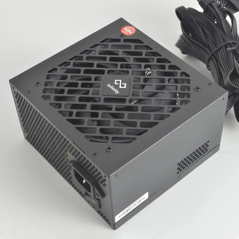 Bộ nguồn máy tính Infinity ECO 450W V2 – DC to DC – Hiệu suất 85% – Active PFC – Single Rail _ Hàng Chính Hãng