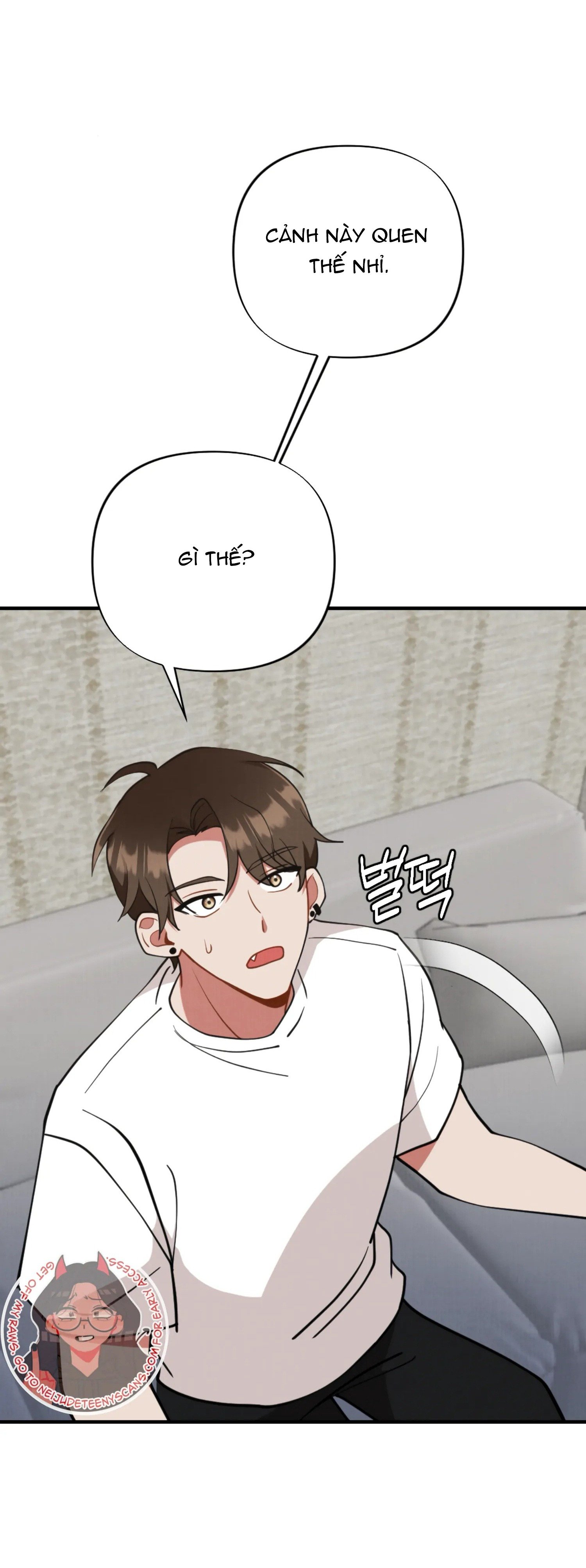 [18+] bạn của em trai không thể to như vậy! chapter 13.1 4