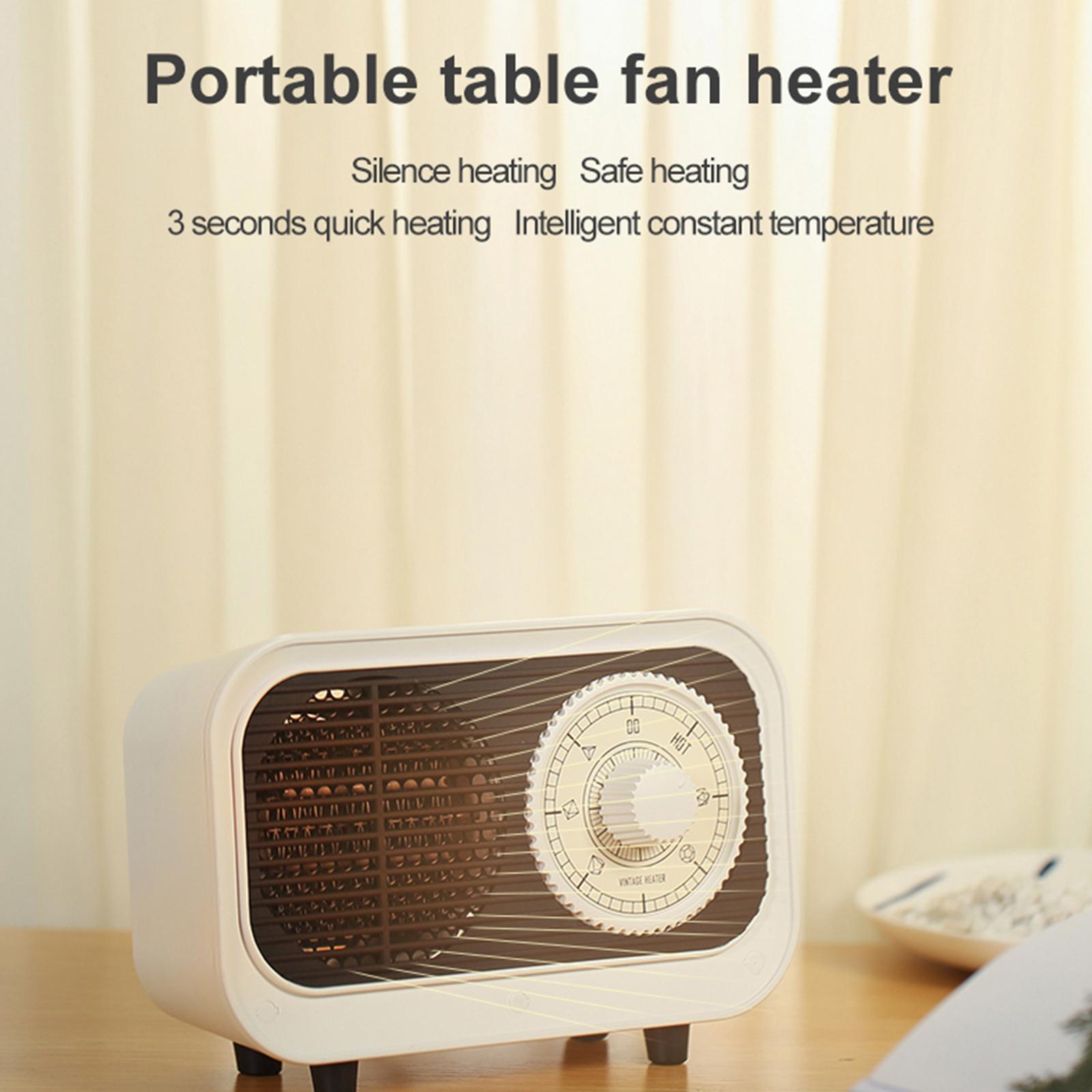 Máy sưởi ấm mini 500W/220V có bảo vệ đầu từ an toàn tiện dụng
