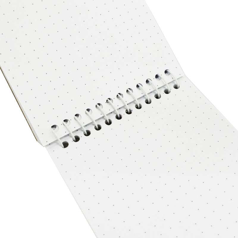Sổ Lò Xo Teen Không Kẻ Có Chấm 80gsm - Cute Animals - The Sun 01 - Màu Xanh Lá