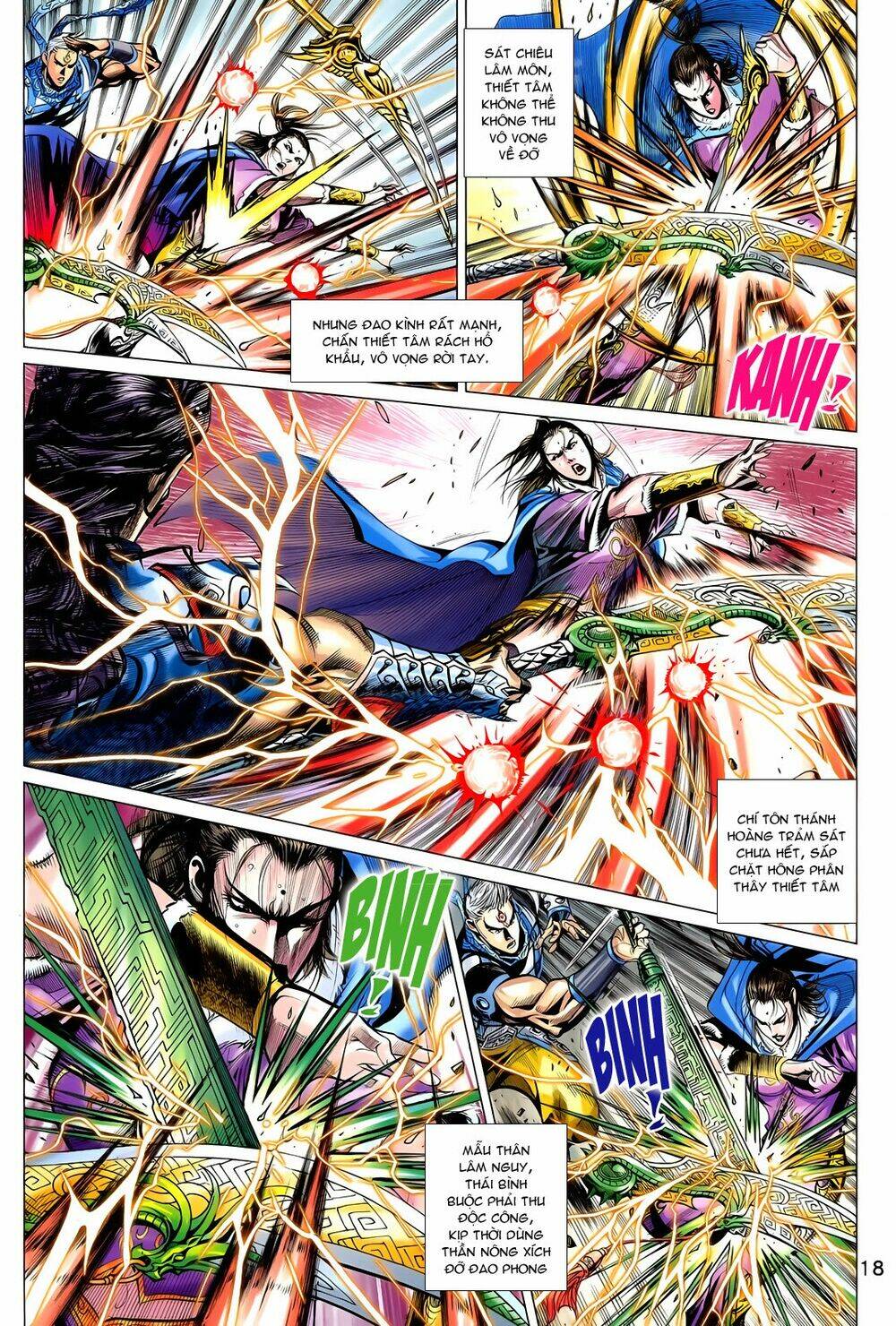 thần binh vấn thiên chapter 15 18