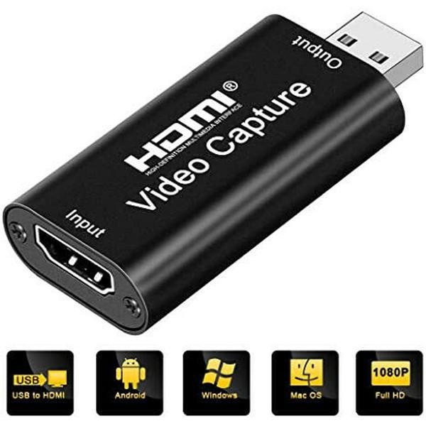 Đầu chuyển đổi HDMI - USB ( HDMI video capture ) Lưu hình ảnh từ máy quay, máy ảnh vào máy tính