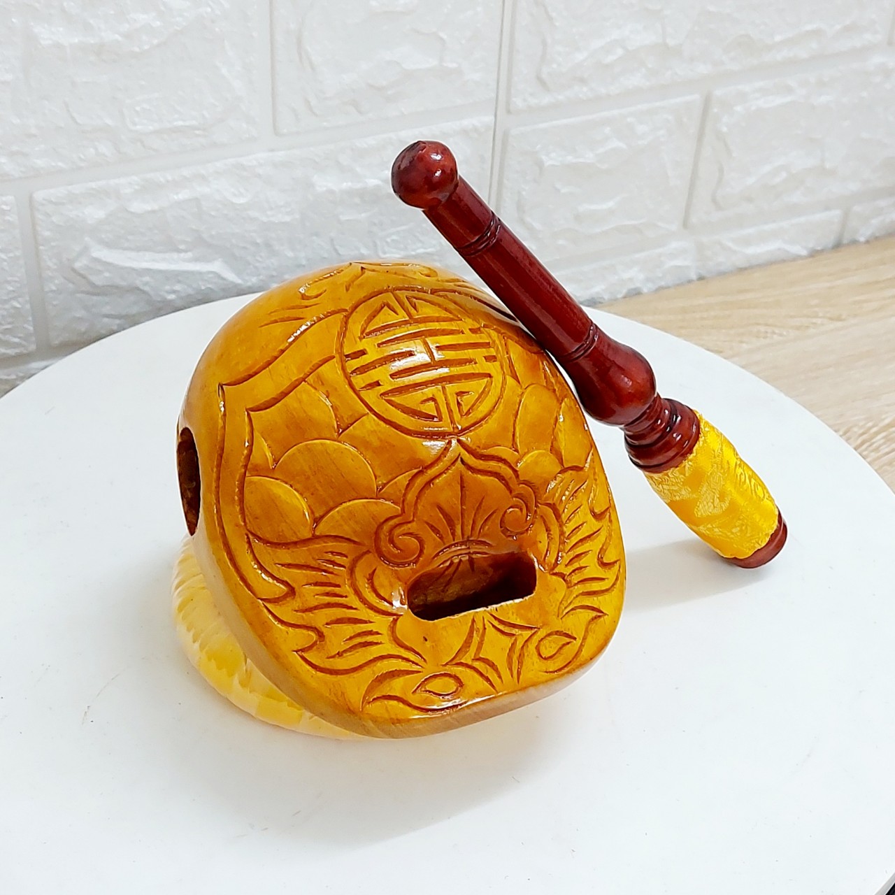 Mõ tụng kinh lõi mít 2 tay loại đẹp