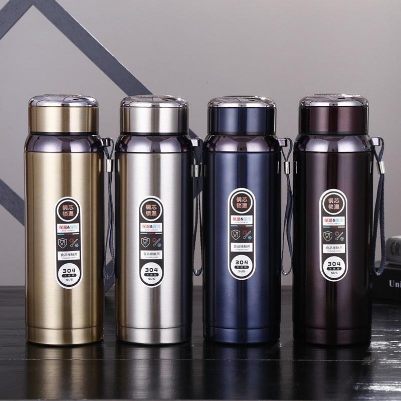 Bình Giữ Nhiệt Inox 316 Có Nắp Lọc Trà 1000ml