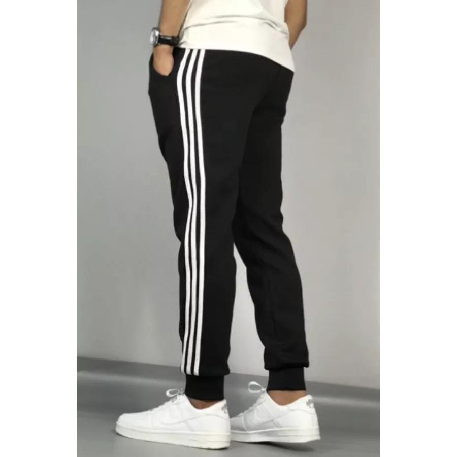 QUẦN THUN JOGGER NAM TẬP THỂ THAO,ĐI HỌC,ĐI CHƠI PHỐI SỌC