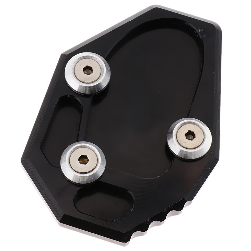 Motorcycle Kickstand Side Stand Extension Plate Pad for