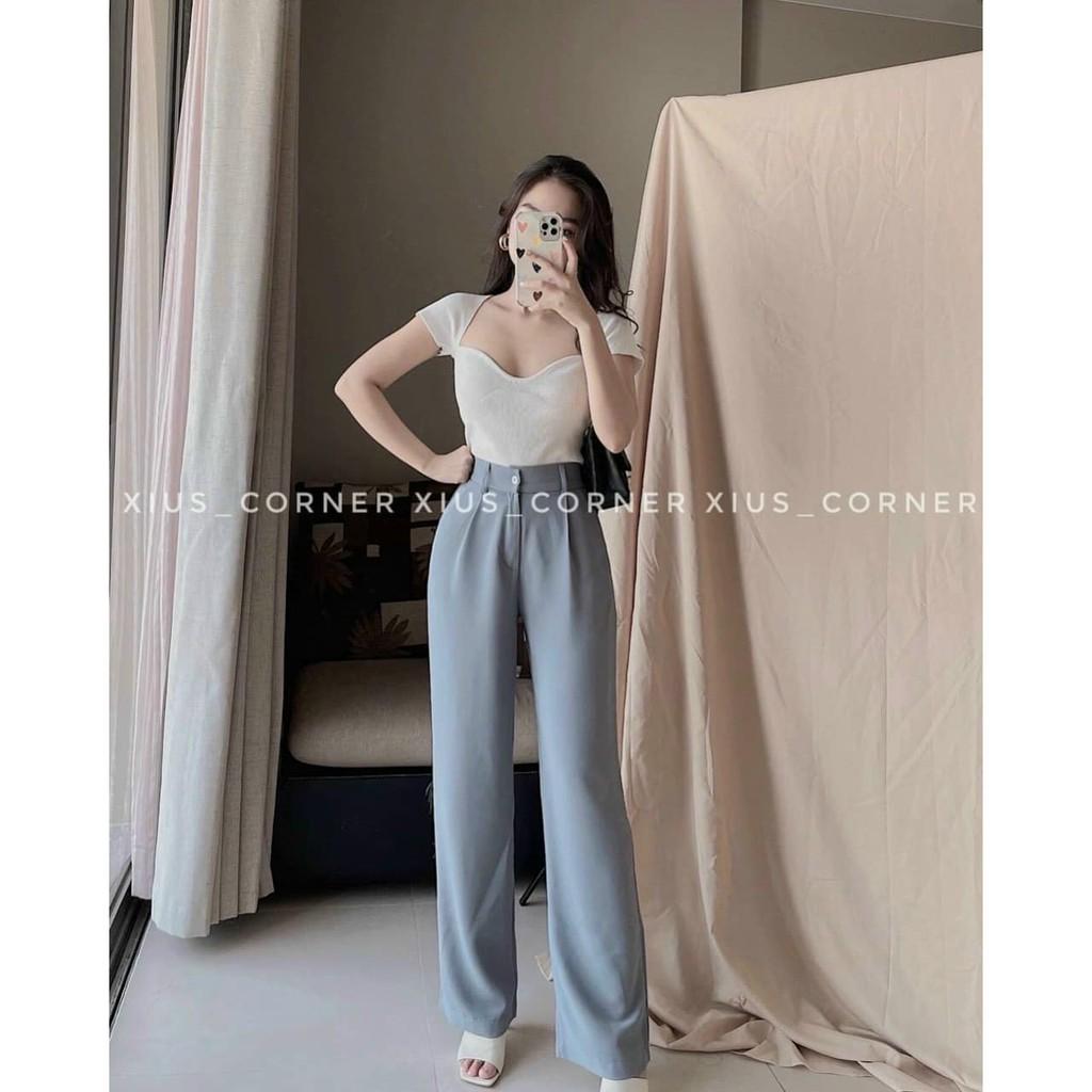 Áo phông len tôn ngực 2 màu mới 70009