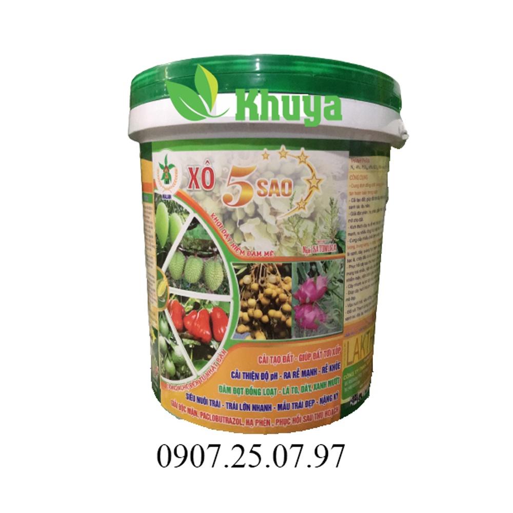Phân bón Hà Lan Xô 5 sao giúp Cải tạo đất - Ra rễ - Đâm đọt - Nuôi trái