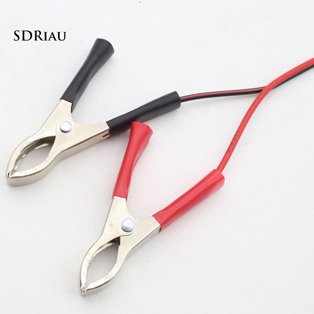 Cổng chuyển đổi bật lửa 12V với 2 đầu kẹp thông dụng cho mọi dòng xe ô tô