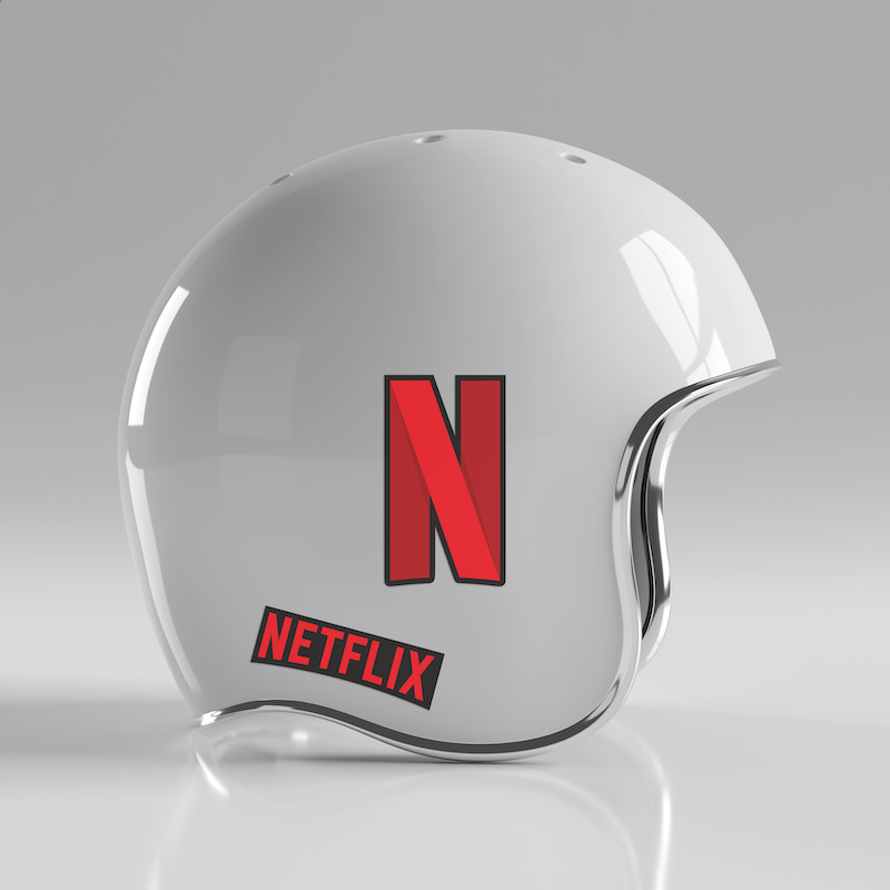 Netflix - Single Sticker hình dán lẻ