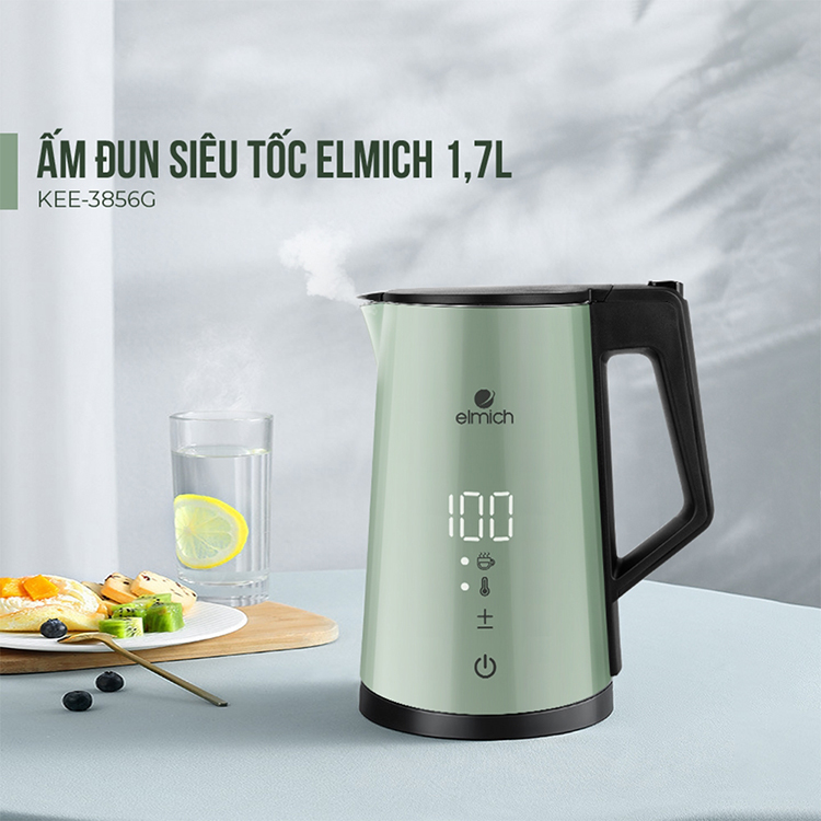 Ấm đun siêu tốc Elmich 1.7L KEE-3856 - Hàng chính hãng