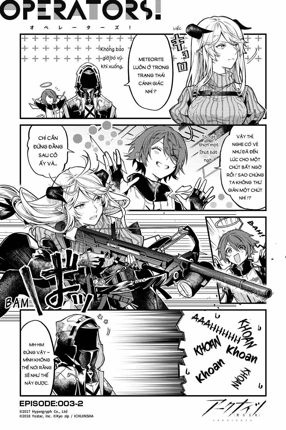 arknight: operators ! chapter 3 4