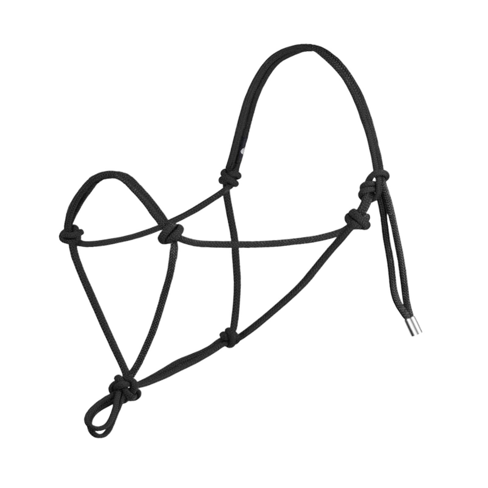 Horse Rope Training Halter Farm Durable Adjustable Horse Halters