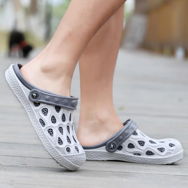 Dép cao su bít mũi thoải mái và thời trang cho cả nam và nữ