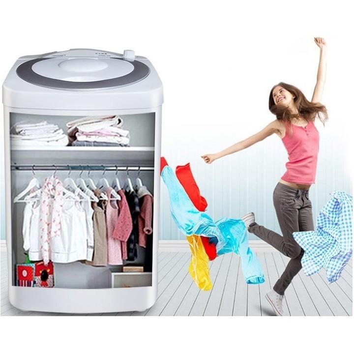 Máy giặt mini siêu bền giặt mạnh có chức năng vắt khô giặt tối đa 7 kg