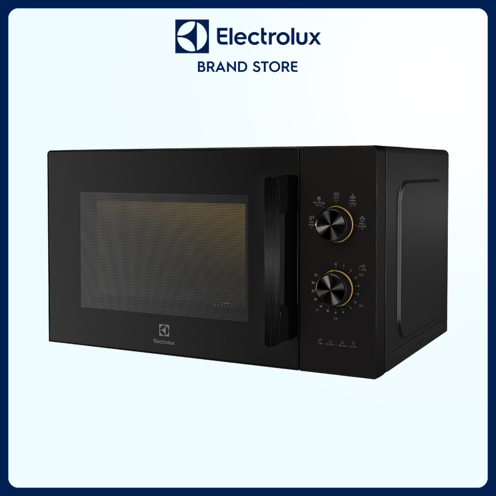Lò vi sóng để bàn Electrolux 23L UltimateTaste 300 - EMM23K22B - chương trình cài đặt sẵn, nấu nướng linh hoạt [ Hàng chính hãng]