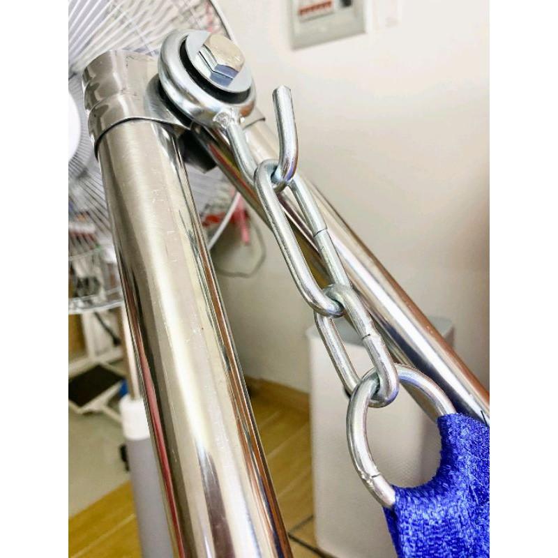 Võng Inox 1984 Dòng Cao Cấp - dày nặng 8,5kg
