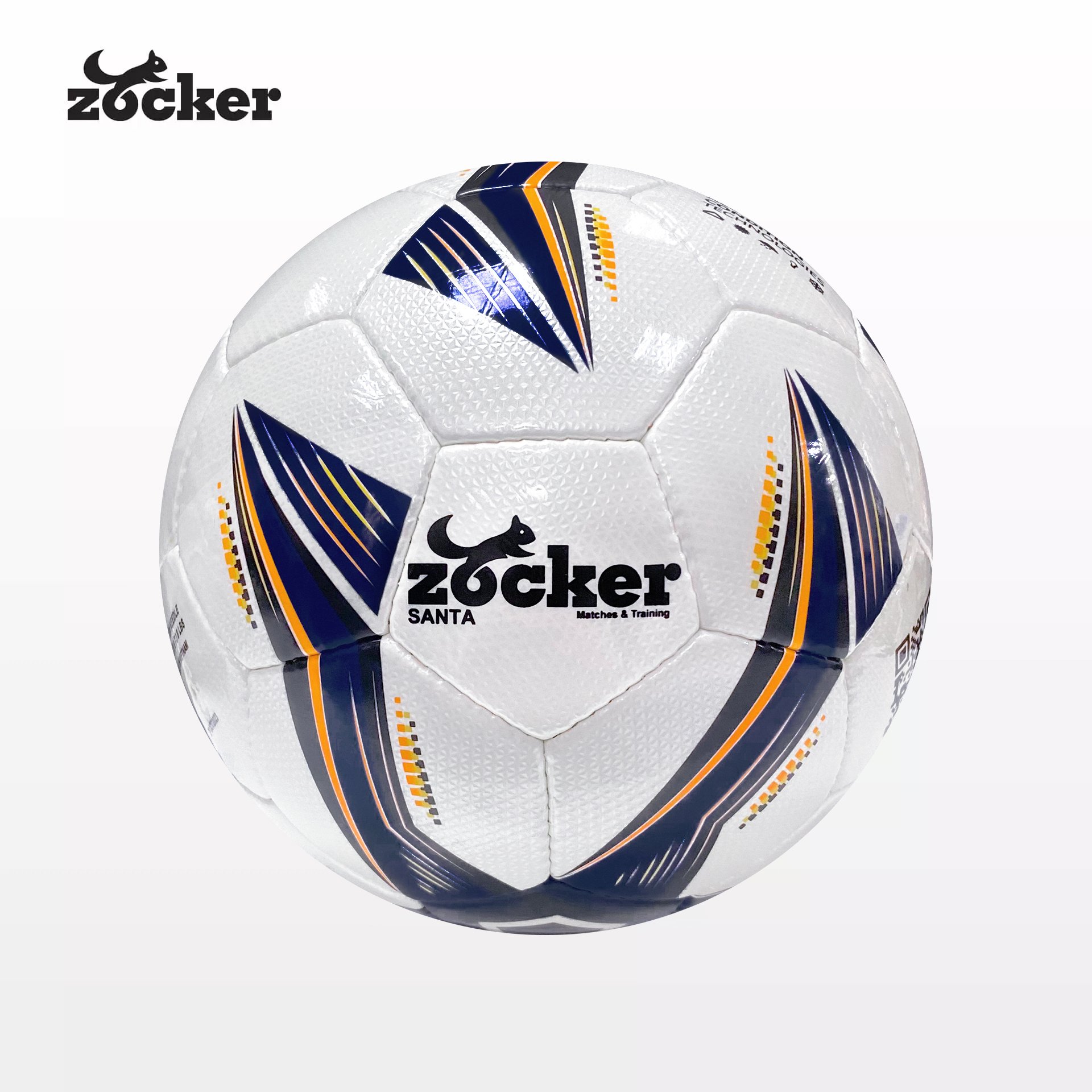 Quả Bóng Đá Zocker Santa Size 5 - Êm - Đầm - Đạt Tiêu Chuẩn Tập Luyện &amp; Thi Đấu