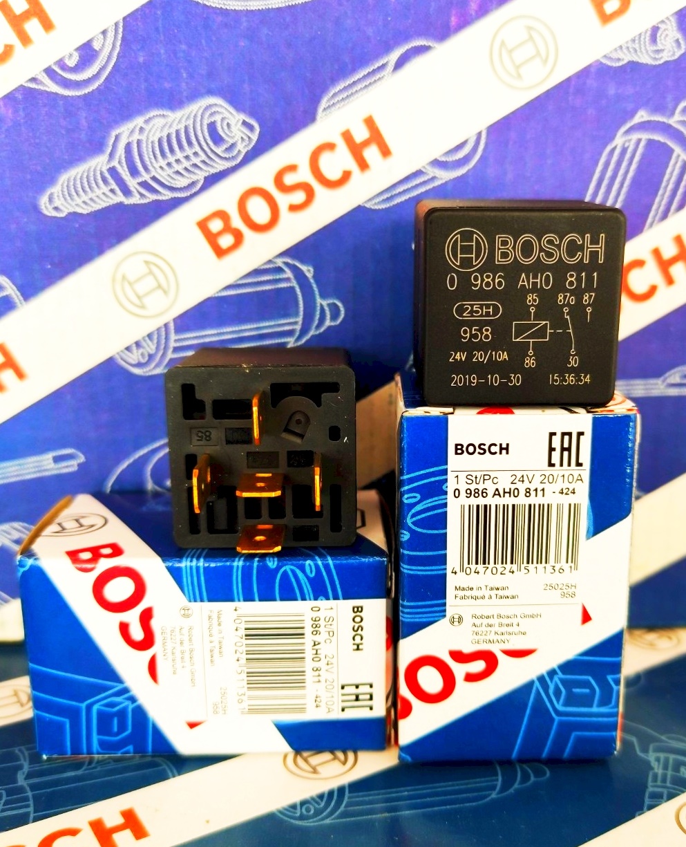 Rờ le Relay Bosch 5 Chân 24V 20A - Dành Cho Xe Tải