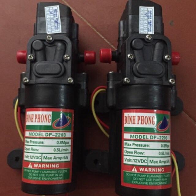 Compo máy bơm 60w , 5m dây bơm và chõ bơm với đầu xịt