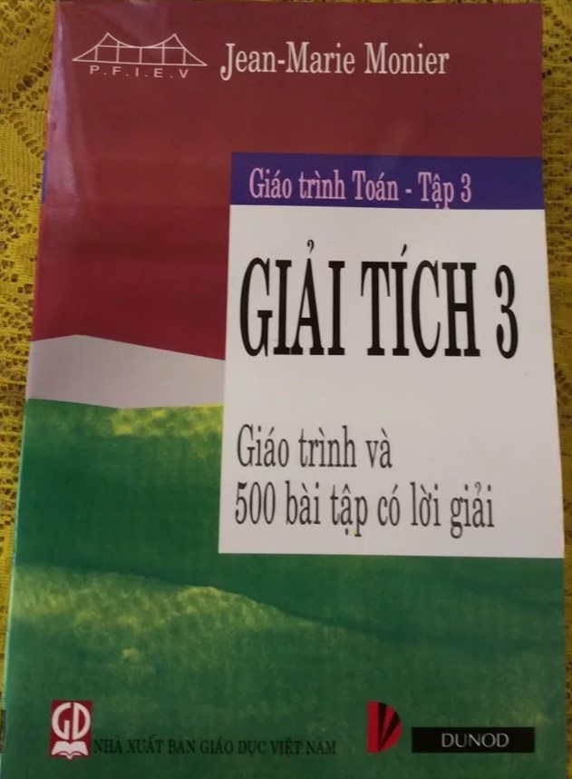 GT toán T3: Giải tích 3