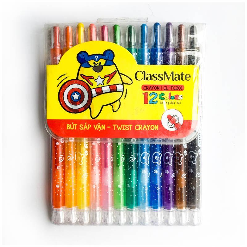 Bút sáp 24 màu Crayola dạng vặn