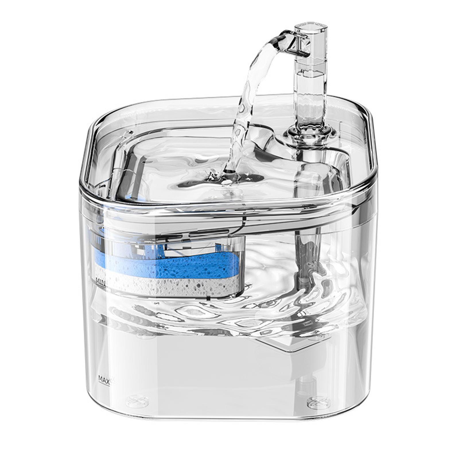 Pet Cat Water Fountain with Filter Dispenser No Intelligent