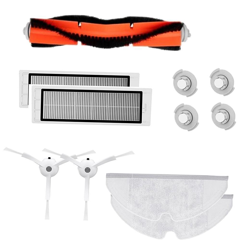 11pcs/set Rolling Brush  Hepa Filter Kit Vacuum Cleaner Replacement