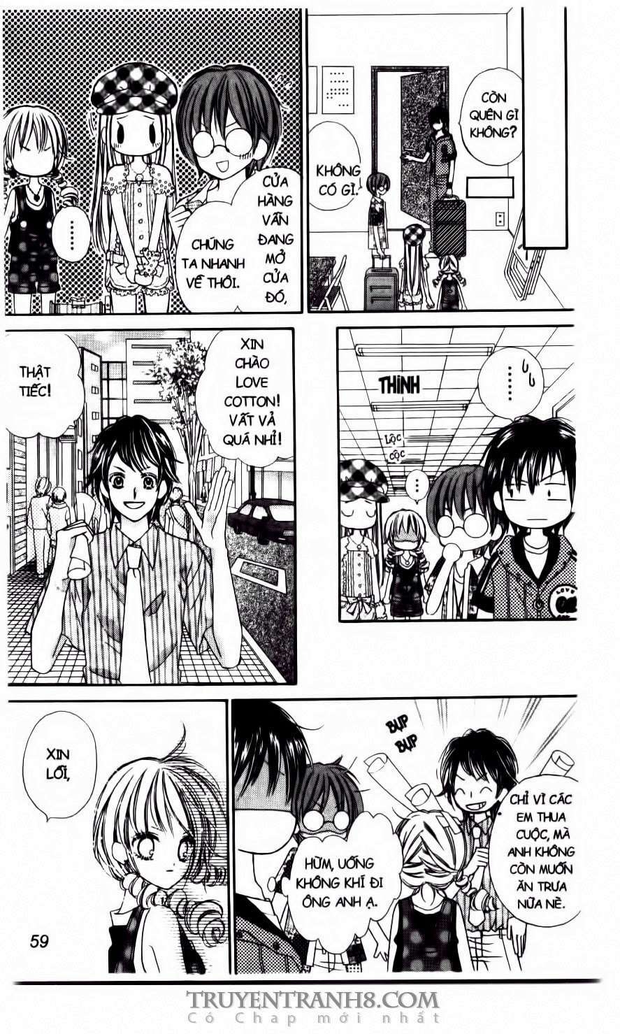 tiệm thời trang, love cotton chapter 26 29