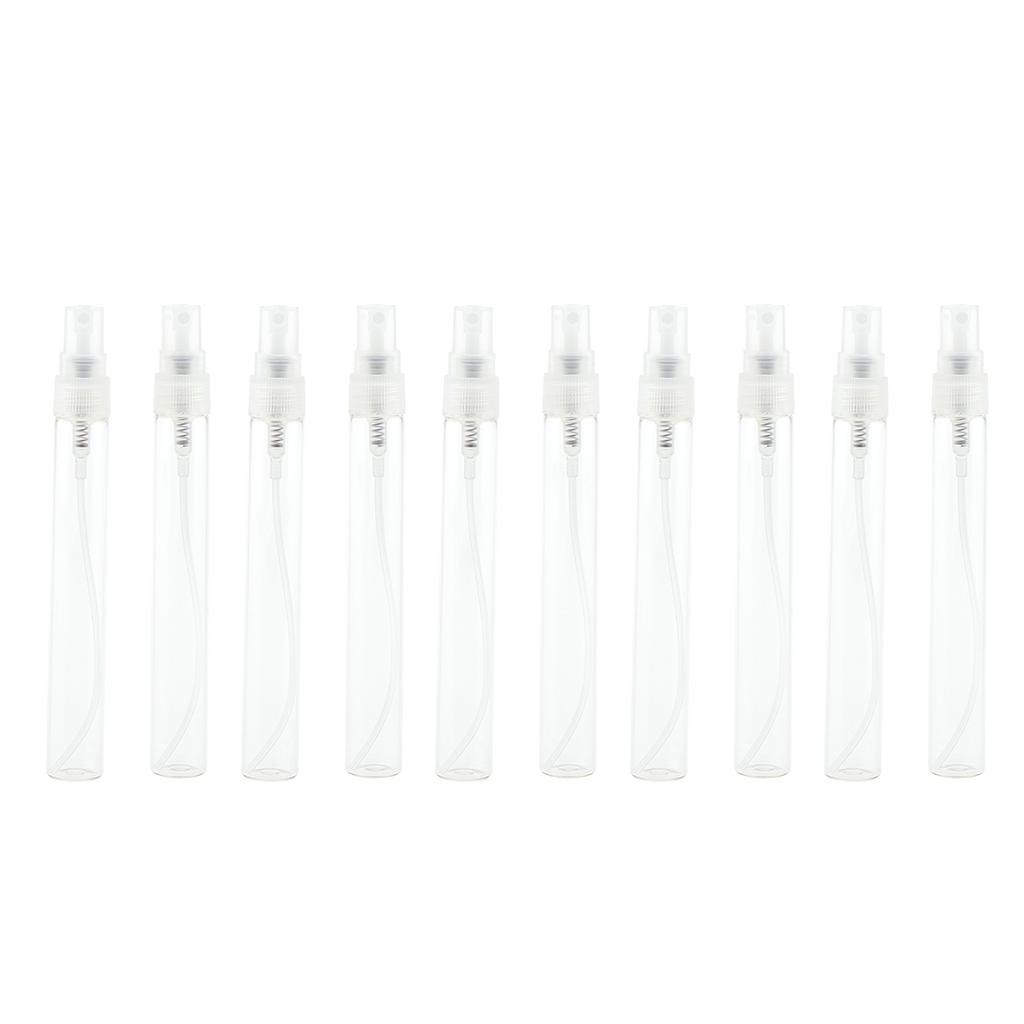 20pcs Clear Atomiser Glass Bottle Spray Refillable Fragrance Perfume Empty Scent