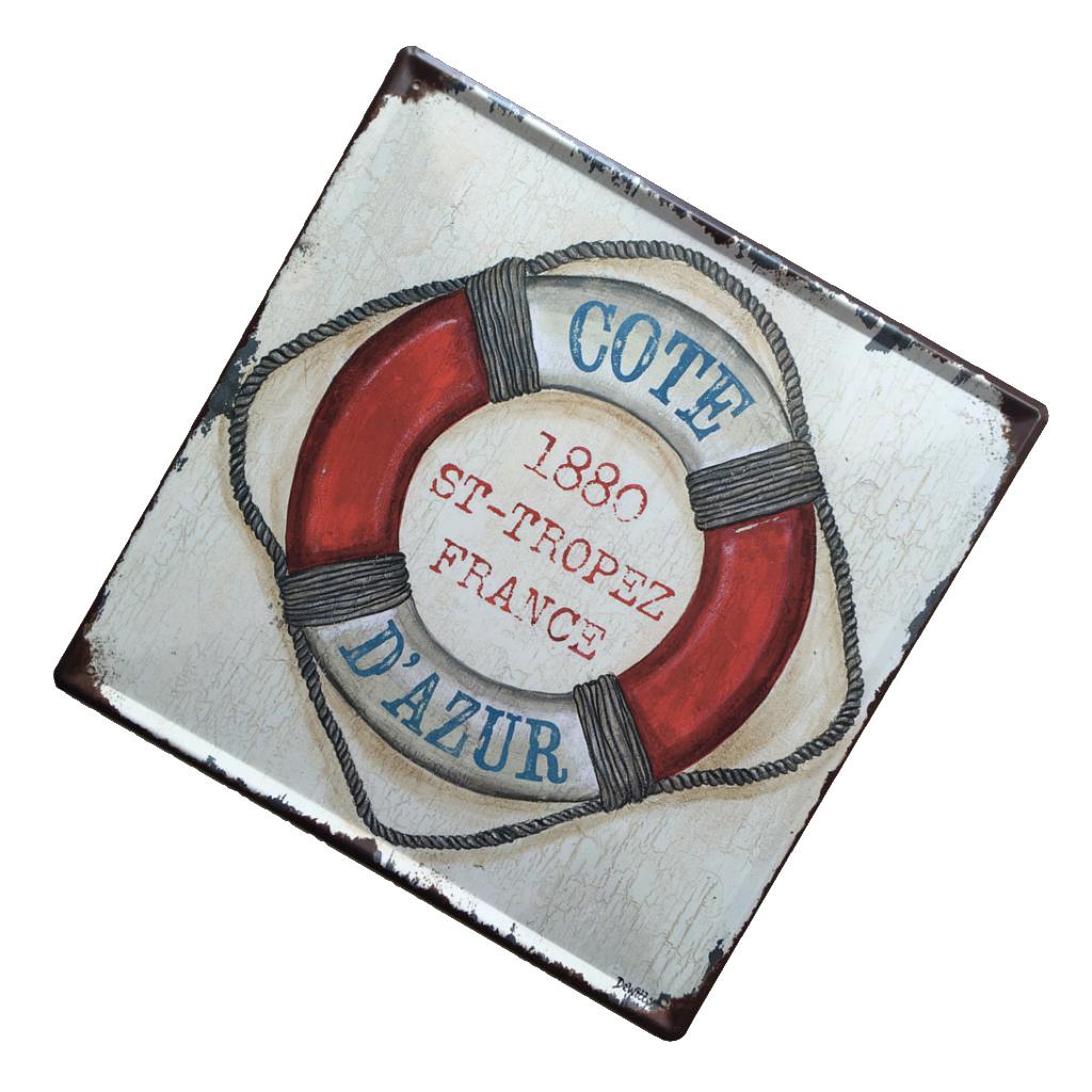 30cmx30cm Vintage Metal Tin Sign Plaque Wall Art Poster Cafe Bar Pub