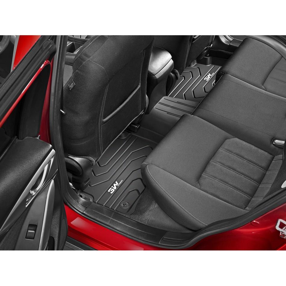 Thảm lót sàn ô tô MAZDA CX5 Nhãn hiệu Macsim 3W chất liệu nhựa TPE đúc khuôn cao cấp - màu đen