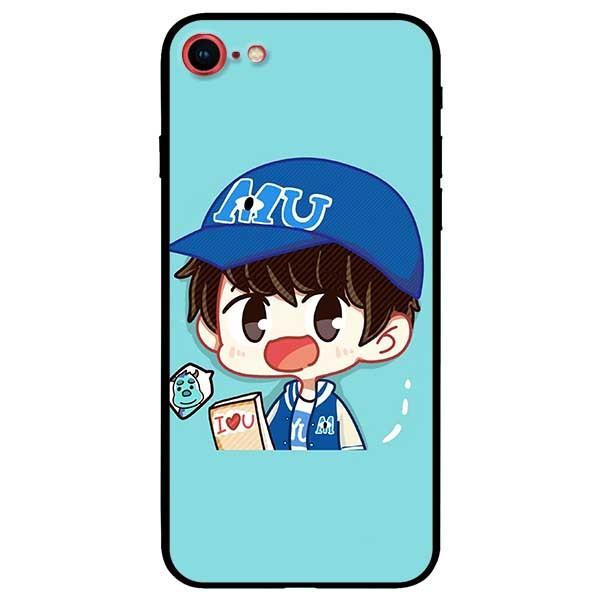 Ốp lưng dành cho iPhone 7 / iPhone 8 - iPhone Se 2020 - 7 Plus / 8 Plus mẫu Ảnh Đôi Xanh MU