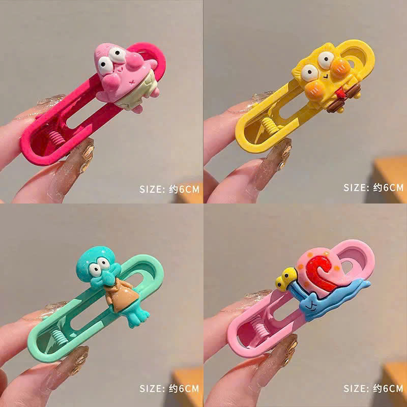 Set 30 Túi Mù Kẹp Tóc Hoạt Hình Mix Ngẫu Nhiên Siêu Dễ Thương – Kẹp Tóc Mini Cho Bé Và Nữ - HÀNG CHÍNH HÃNG MINIIN
